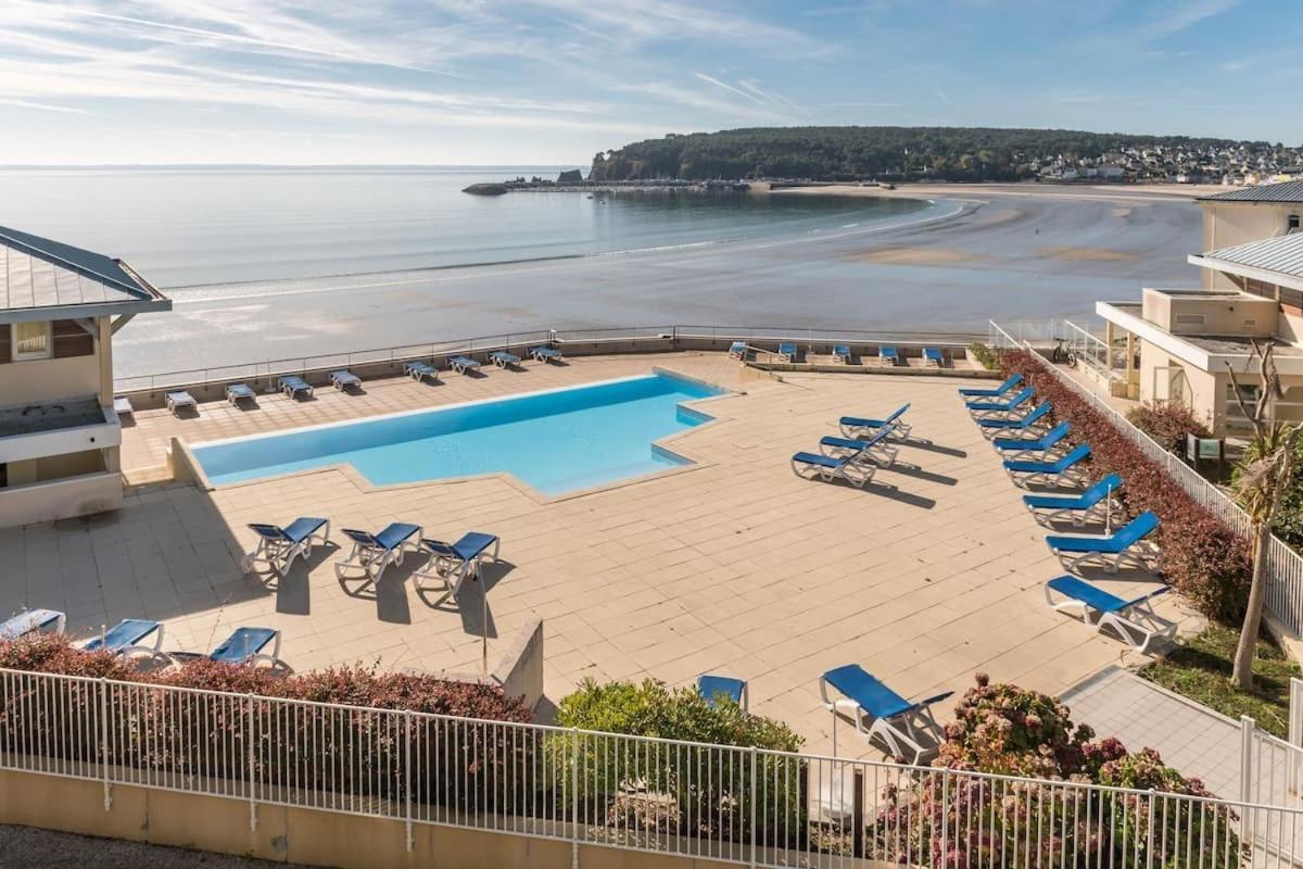 Appartement Cosy Les Pieds Dans L'Eau, Vue Mer Exceptionnelle Крозон Екстериор снимка