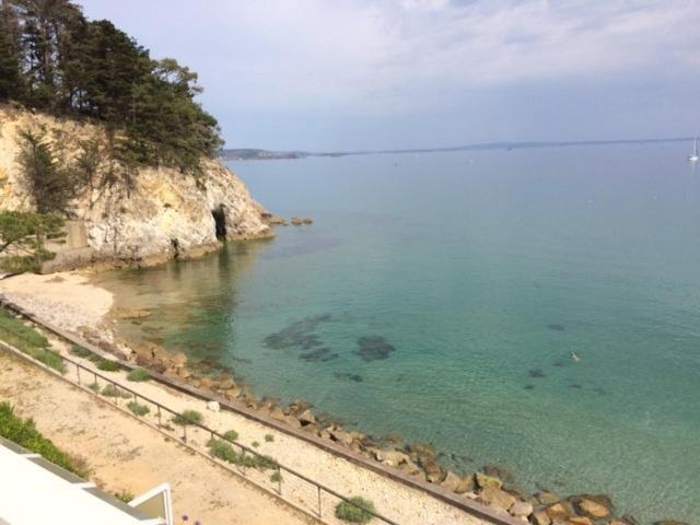 Appartement Cosy Les Pieds Dans L'Eau, Vue Mer Exceptionnelle Крозон Екстериор снимка